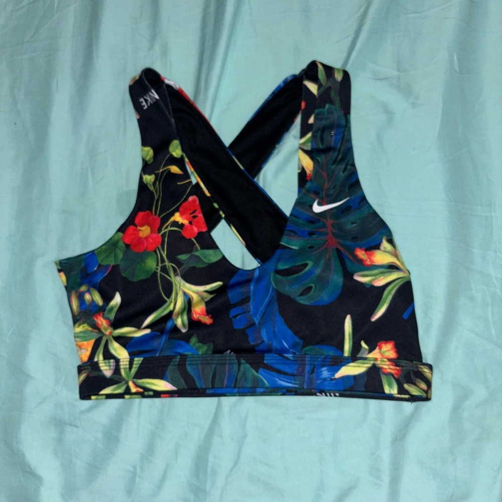Nike Floral Sports Bra